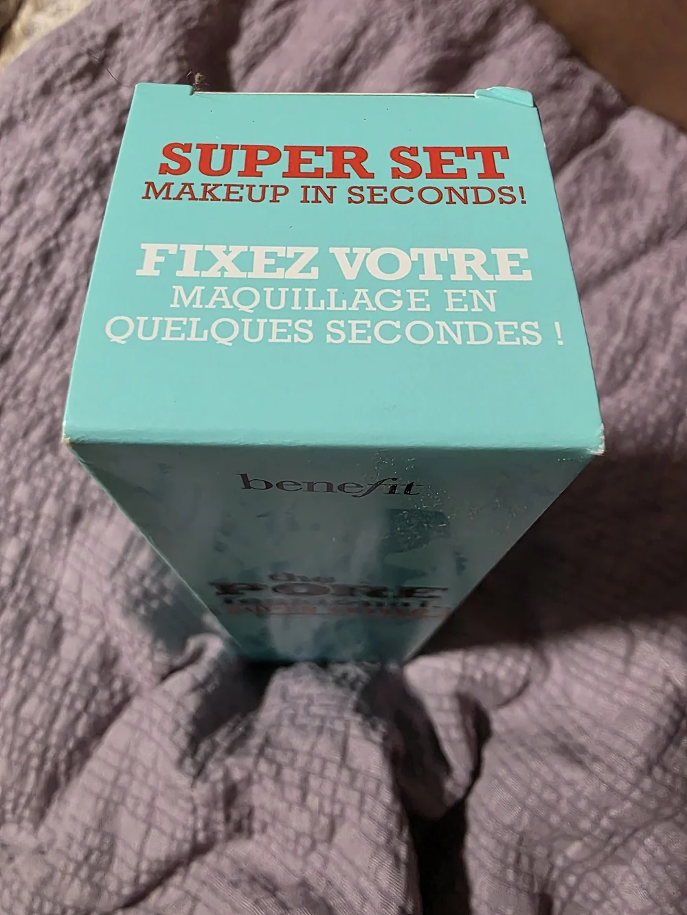 Benefit POREfessional Super Setter Makeup Setting Spray - Aqua Blue